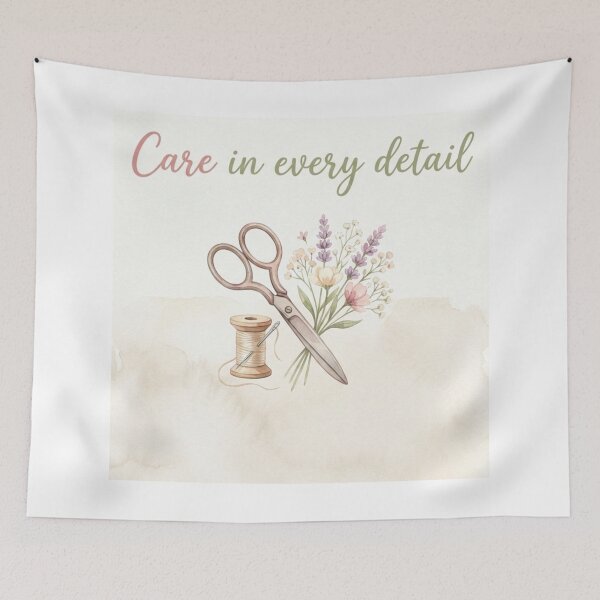 Item preview, Handcraft Floral Line Art | Care in Every Detail designed and sold by Polariszero.