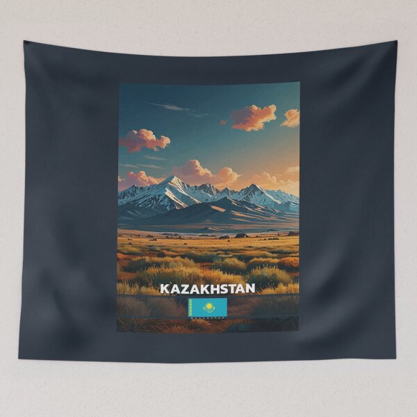 Item preview, Kazakhstan Travel  designed and sold by Thistle-TShop.