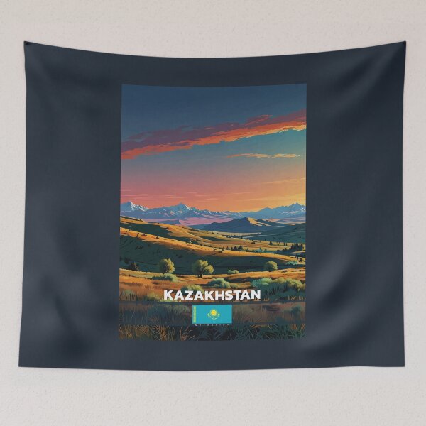 Item preview, Kazakhstan Travel  designed and sold by Thistle-TShop.
