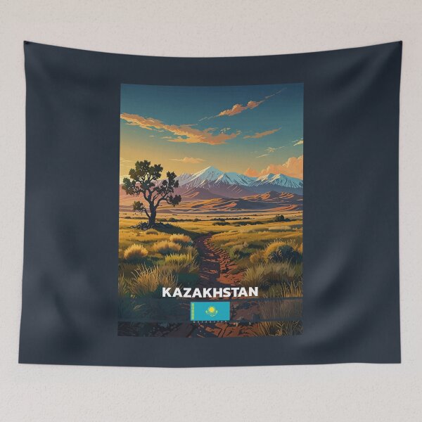 Item preview, Kazakhstan Travel  designed and sold by Thistle-TShop.