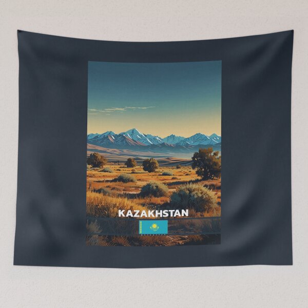 Item preview, Kazakhstan Travel  designed and sold by Thistle-TShop.