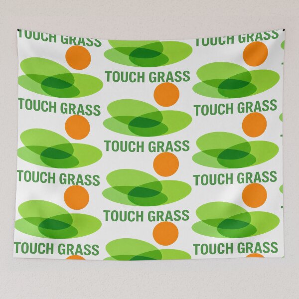 Item preview, Touch Grass Outdoor Adventure Mental Wellness designed and sold by SplashTastic.