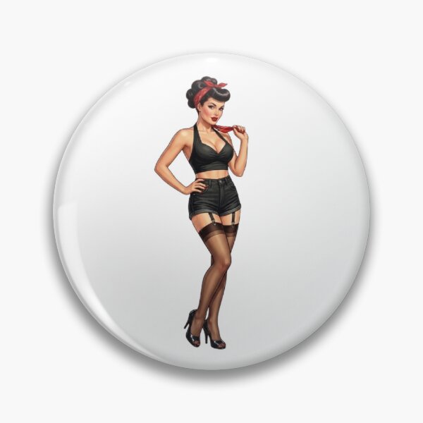 Item preview, "Retro Glamour: Charm and Audacity of Pin-Ups” designed and sold by CHRIST5000.