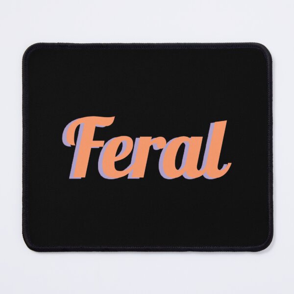 Item preview, Feral Edgy Orange And Lavender Text Art designed and sold by pkaqgiho65.
