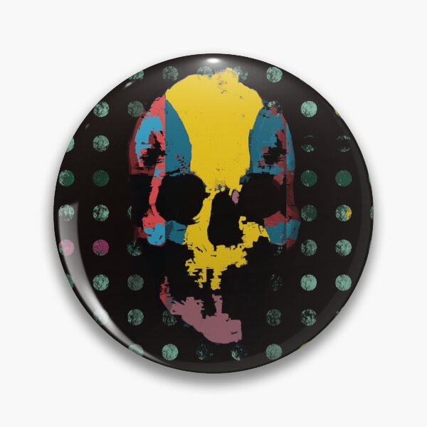 Item preview, Vibrant Neon Polka Dot Skull Pop Art designed and sold by MikZviagin.