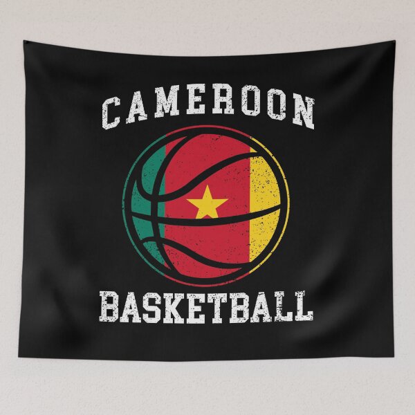 Item preview, BASKETBALL BALL - CAMEROON | Fans and Teams for Men and Women T-shirt designed and sold by wallsandpatts.