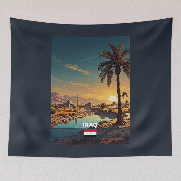 Item preview, Iraq Travel  designed and sold by Thistle-TShop.