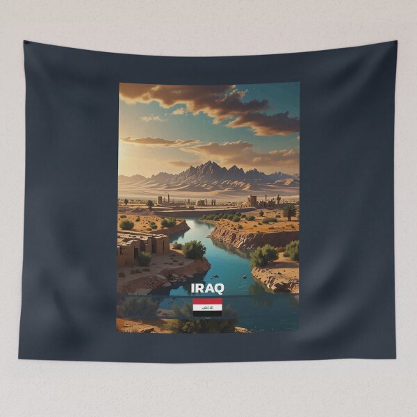 Item preview, Iraq Travel  designed and sold by Thistle-TShop.