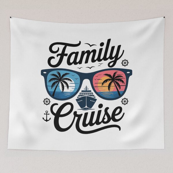 Item preview, Family Cruise Summer Vacation Matching Family Cruise designed and sold by HellD3vil-Art.