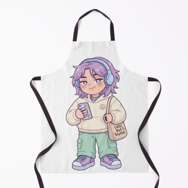 Item preview, Low Energy High Vibe Cute Aesthetic Gen Z Cartoon Sticker | Introvert Mood Kawaii Character Design designed and sold by Velmora Studio.