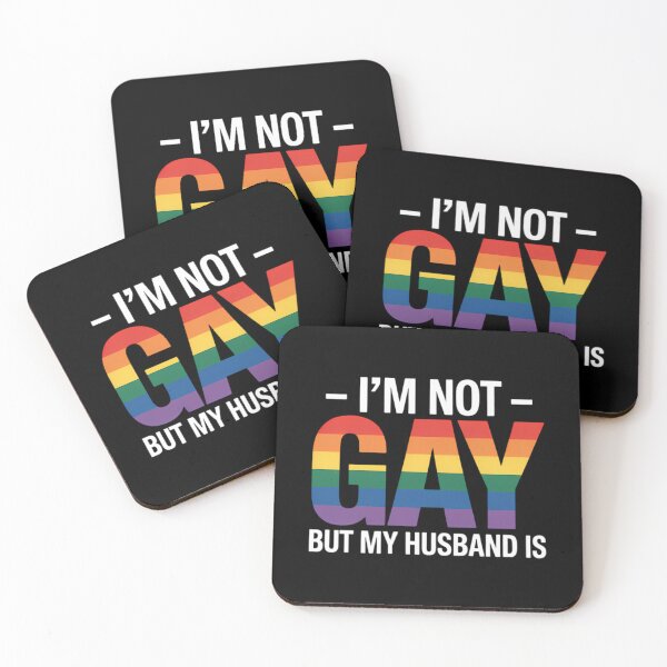 Item preview, Im Not Gay But My Husband Is LGBT Wedding designed and sold by HellD3vil-Art.