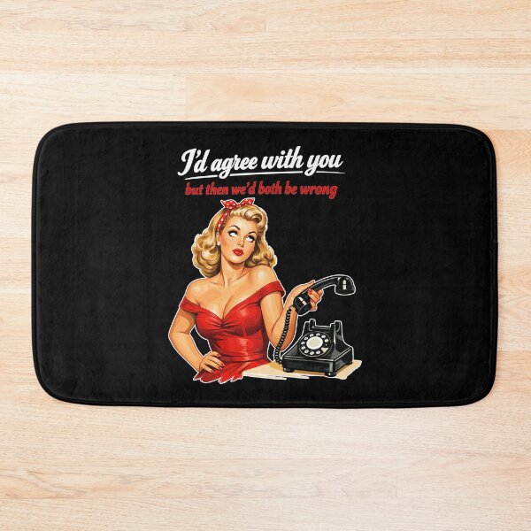 Item preview, Pin-up Girl: Sarcasm & Eye Roll Retro Style designed and sold by Pineapple-Tree.