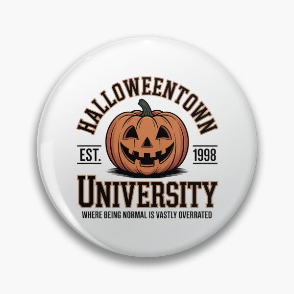 Item preview, Halloweentown Est 1998 UNIVERSITY WHERE BEING NORMAL IS VASTLY OVERRATED designed and sold by HellD3vil-Art.