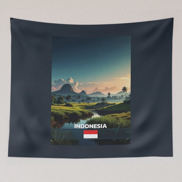 Item preview, Indonesia Travel  designed and sold by Thistle-TShop.