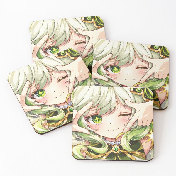 Item preview, genshin impact nahida pixel art designed and sold by lilypadblue.