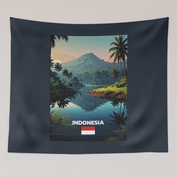 Item preview, Indonesia Travel  designed and sold by Thistle-TShop.