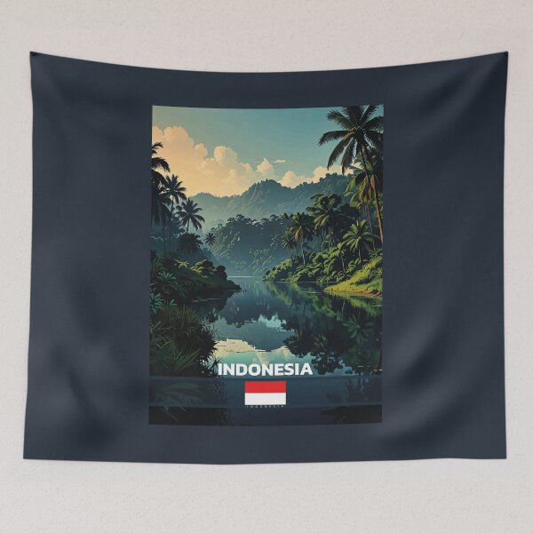 Item preview, Indonesia Travel  designed and sold by Thistle-TShop.