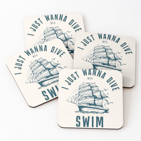 Item preview, BTS I just wanna dive swim designed and sold by Morcawork.