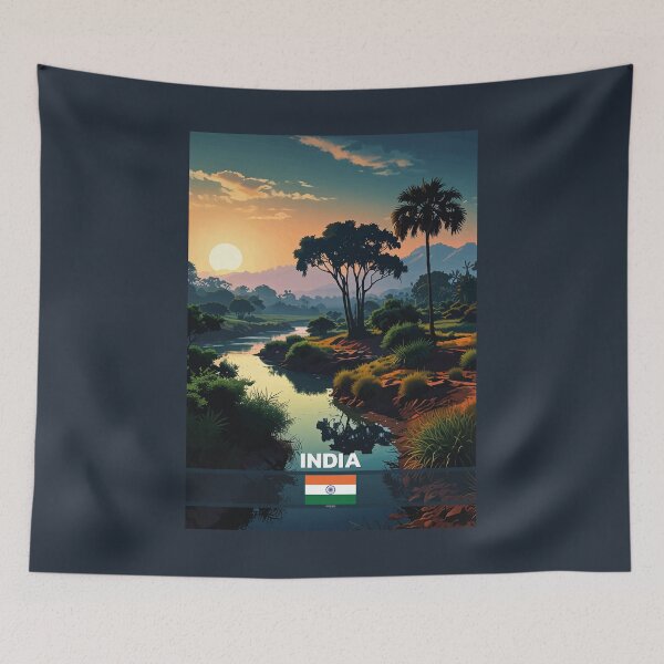 Item preview, India Travel  designed and sold by Thistle-TShop.