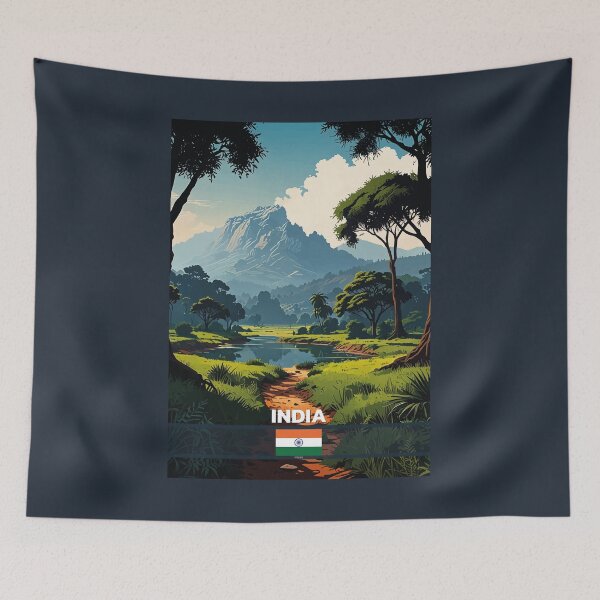 Item preview, India Travel  designed and sold by Thistle-TShop.