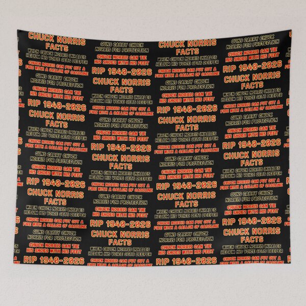 Item preview, RIP Chuck Norris 2026  designed and sold by WoodburyLake.