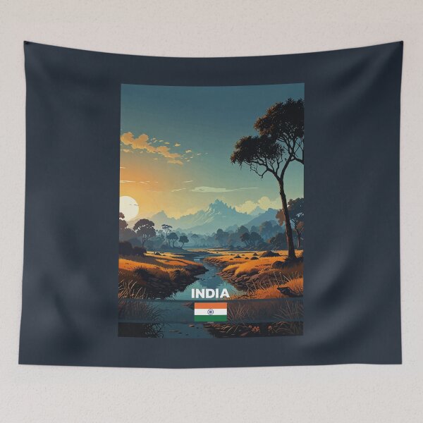 Item preview, India Travel  designed and sold by Thistle-TShop.