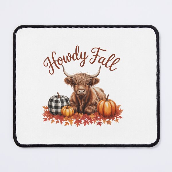 Item preview, Howdy Fall Highland Cow Happy Thanksgiving Autumn Vibes Fall  designed and sold by HellD3vil-Art.