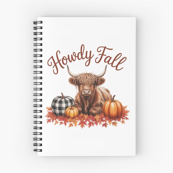 Item preview, Howdy Fall Highland Cow Happy Thanksgiving Autumn Vibes Fall  designed and sold by HellD3vil-Art.