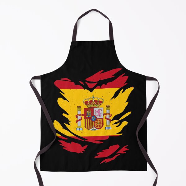 Item preview, RIPPED SHIRT FLAG INSIDE - SPAIN - Fans and Teams for Men and Women T-shirt designed and sold by wallsandpatts.