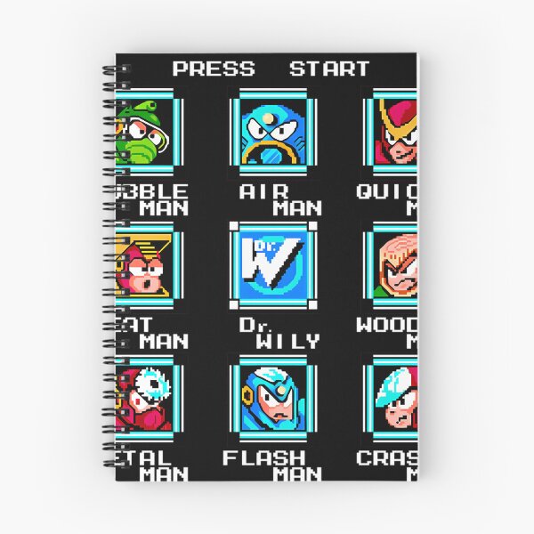 Item preview, Megaman 2 Stage Select designed and sold by gilvanennaojz.