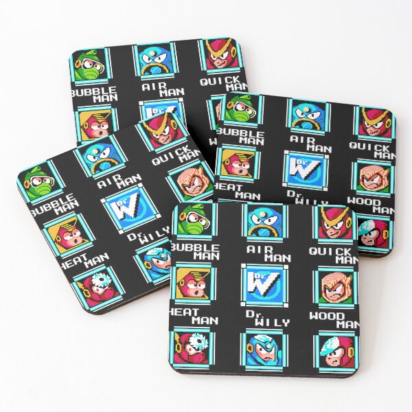 Item preview, Megaman 2 Stage Select designed and sold by gilvanennaojz.