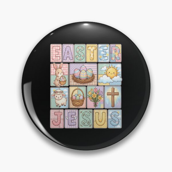 Item preview, Easter Jesus Patchwork Design designed and sold by Thestackingfig.