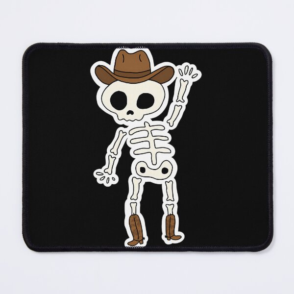 Item preview, Funny Dancing Skeleton Cowboy Western Art designed and sold by pkaqgiho65.