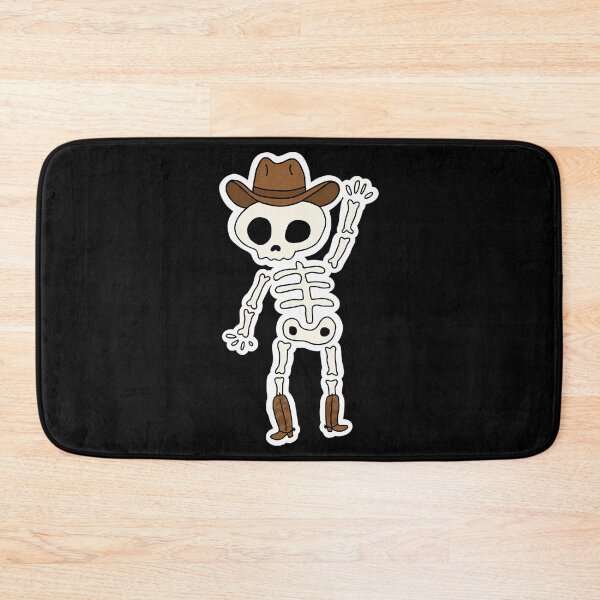 Item preview, Funny Dancing Skeleton Cowboy Western Art designed and sold by pkaqgiho65.