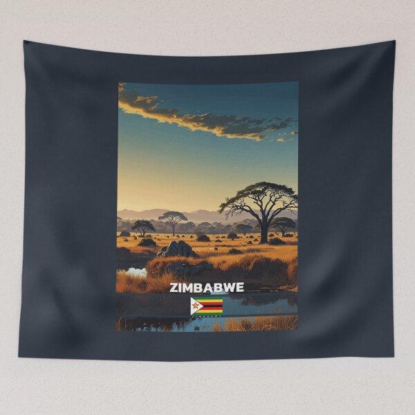 Item preview, Zimbabwe Travel  designed and sold by Thistle-TShop.