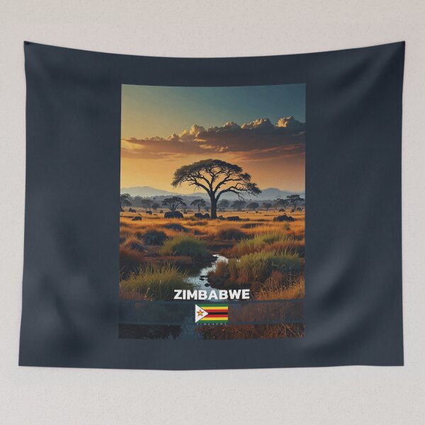 Item preview, Zimbabwe Travel  designed and sold by Thistle-TShop.