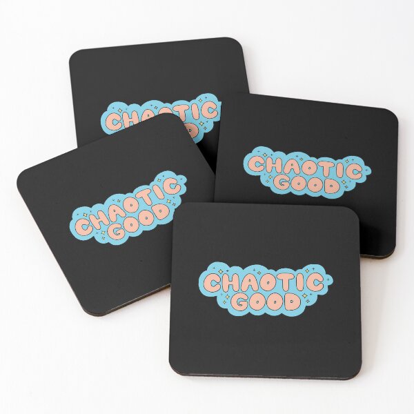 Item preview, Chaotic Good Tabletop Alignment Typography designed and sold by pkaqgiho65.
