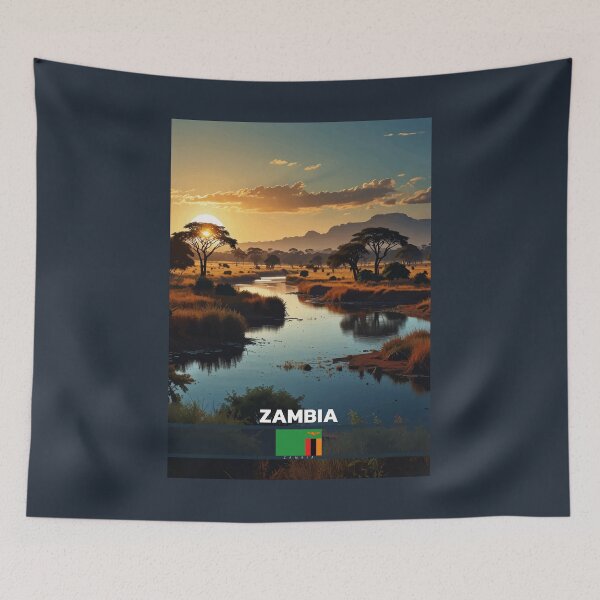 Item preview, Zambia Travel  designed and sold by Thistle-TShop.