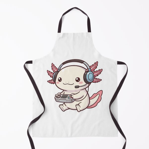 Item preview, Axolotl Gamer Playing Video Games designed and sold by mseopr.