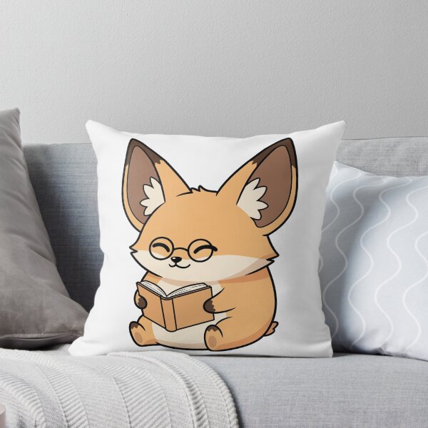 Item preview, Fennec Fox Reading Book Kawaii Animal designed and sold by mseopr.