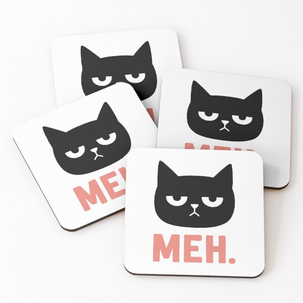 Item preview, Meh. Cat designed and sold by witchlingart.