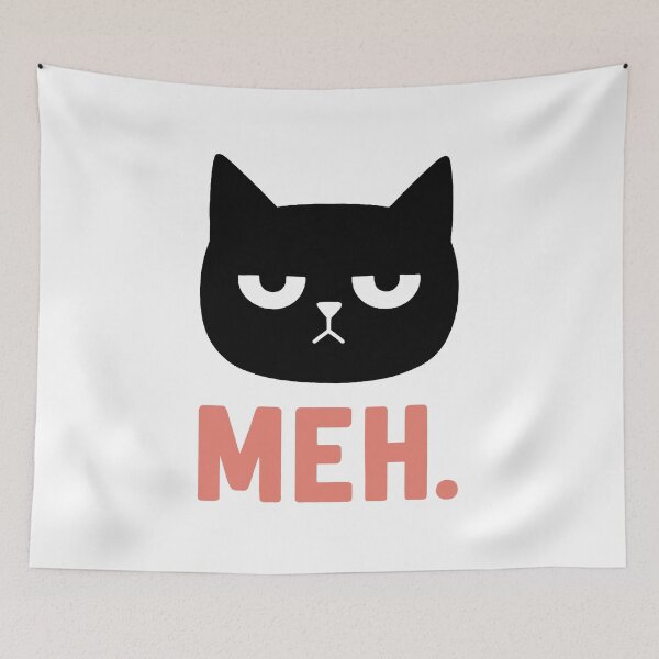 Item preview, Meh. Cat designed and sold by witchlingart.