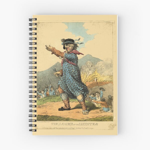 Item preview, The Leader of the Luddites designed and sold by Radical Poster Collective.