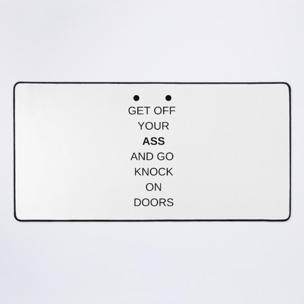 Item preview, Harry Bosch - Get Off Your Butt And Go Knock On Doors designed and sold by Bubble aesthetics.