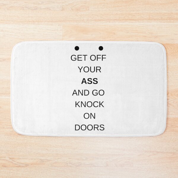 Item preview, Harry Bosch - Get Off Your Butt And Go Knock On Doors designed and sold by Bubble aesthetics.