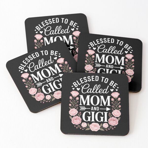 Item preview, Blessed To Be Called Mom And Gigi Mother's Day Floral designed and sold by HellD3vil-Art.