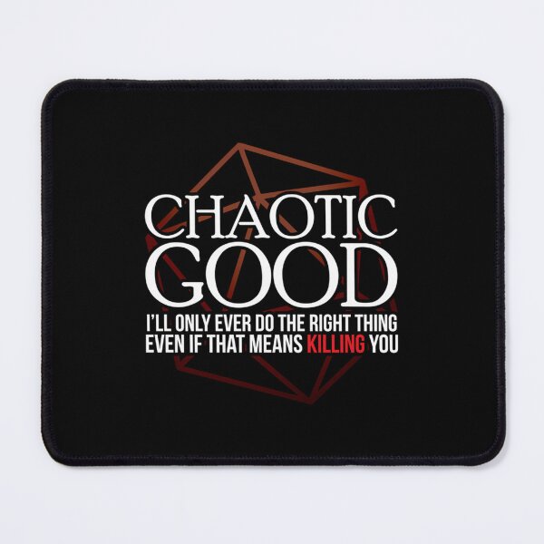 Item preview, Chaotic Good Classic Alignment Typography designed and sold by zhoxhdaf95.