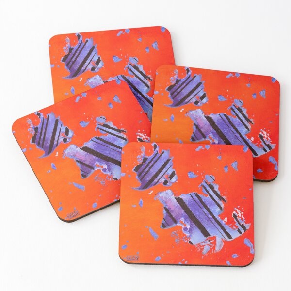 Item preview, Energy Code 1CO24 - Orange and Violet Abstract Energy designed and sold by GGAST.