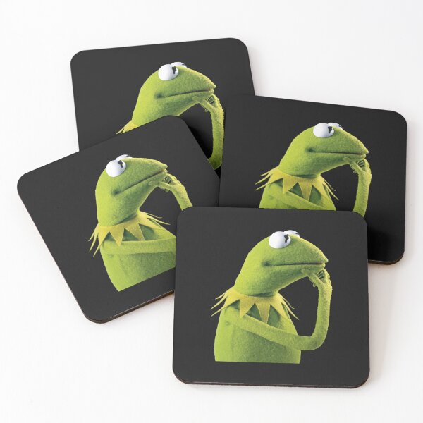 Item preview, Kermit Contemplating designed and sold by yowkwis.