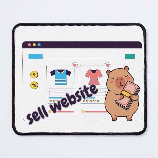 Item preview, sell your website-cabybora designed and sold by aishtistic-art.